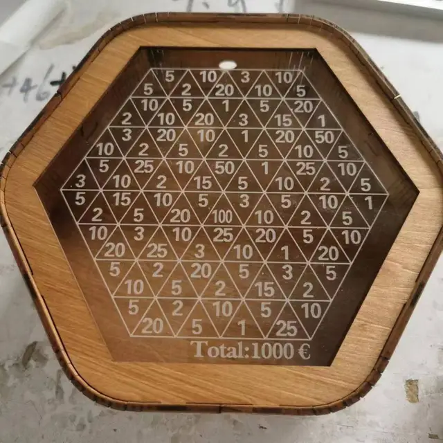 Fa Malacka Bank Hatszögletű Pénzmegtakarító Doboz Dísz Megtakarítási Gólokkal És Digitális Skálával Gyerekeknek Felnőtteknek - Image 3