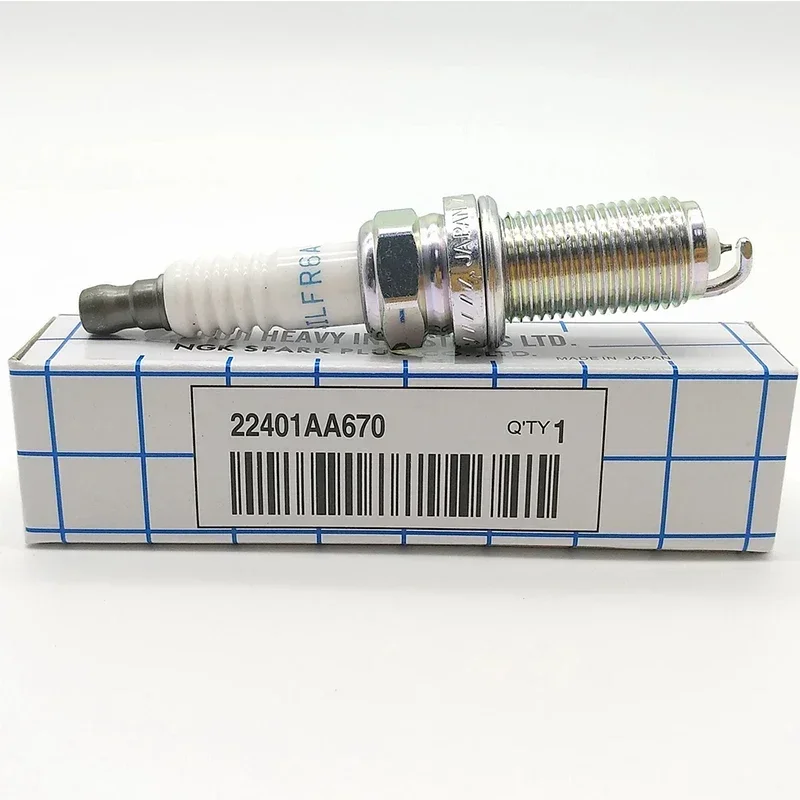 

4/6pcs 22401-AA670 SILFR6A-7913 Iridium Spark Plug For Subaru Forester Legacy Outback WRX Impreza Tribeca 2.5L 3.6L 22401AA670