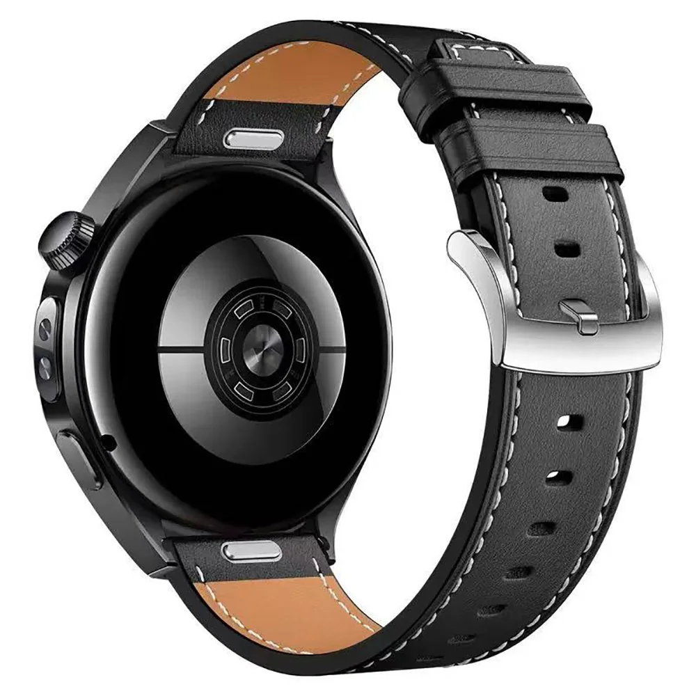 Premium 22mm Leather QuickFit Strap: Elegant Wristband