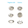 Plier Tool 100/200 Set 10 Color Metal Sewing Buttons Hollow/Solid Prong Press Studs Snap Fasteners for Installing Clothes Bags 5