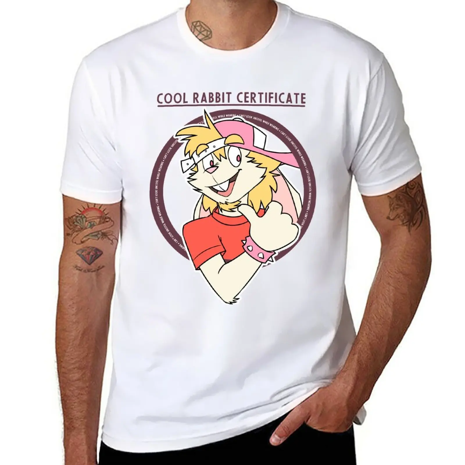 

Cool Rabbit (Colour) T-Shirt blacks oversized sublime customs design your own men t shirt