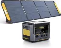 Solar Generator 1000W (2000W Peak) with 220W Solar Panel Included, 828Wh LiFePO4 Power Station with 1000W AC Outlets, 100W USB 1