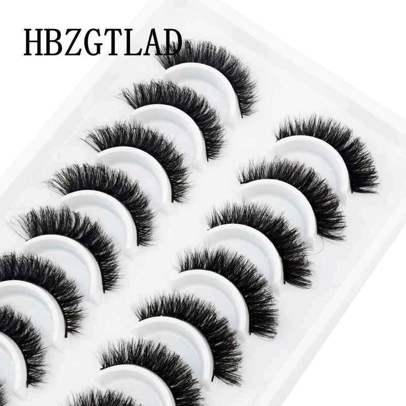 3D Faux Mink False Eyelashes Natural Long Messy Fake Eyelashes Crisscross Makeup Lashes Extension Fluffy Eye Lashes eyelash extension eyelash extensions eyelash extension lashes fake eyelashes false eyelashes 10 pairs