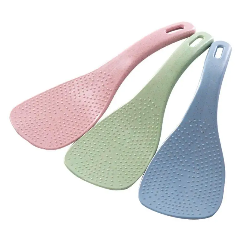 Rice Shovel Heat Resistant Non Stick Rice Paddle Food Grade Spoon Kitchen Supplies Rices Serving Spoons Plastic plastic rice spoon