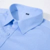 New Men's Bamboo Fiber Short Sleeve Shirt Solid Color Daily Shirt Spring Summer Casual Men's Clothing 6