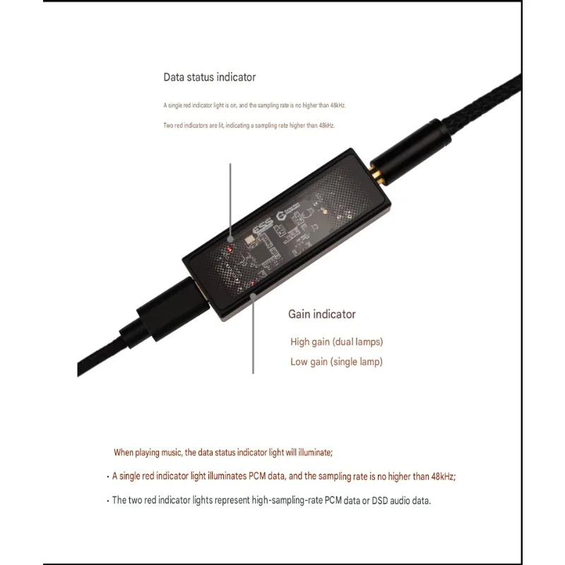QUESTYLE M12i M15i 헤드폰 앰프, Hi-Fi 음질, PCM, DSD512a 지원, 내장 DAC, IOS/안드로이드용 Little Tail