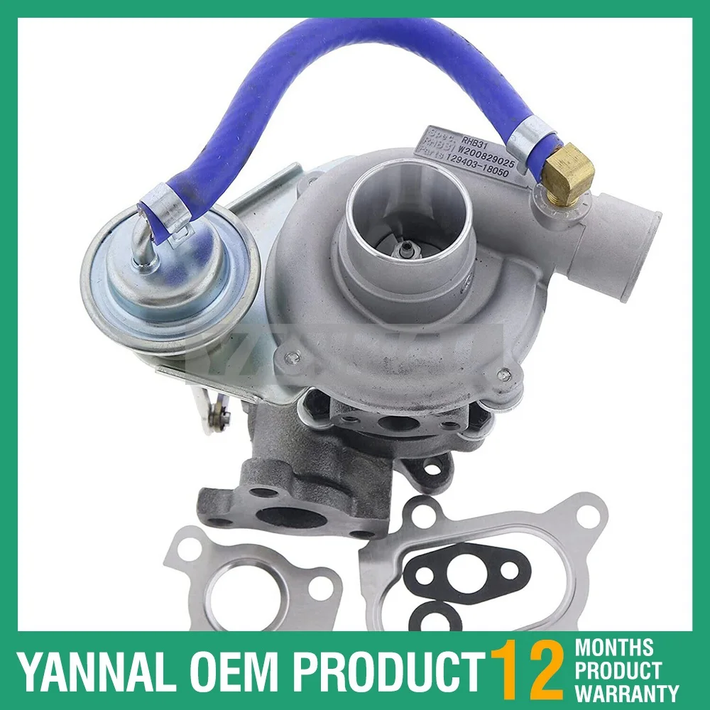 

YM129137-18010 Turbocharger For Yanmar Engine 3TN84 3TN-84 3TN84TL-R2B RHB31