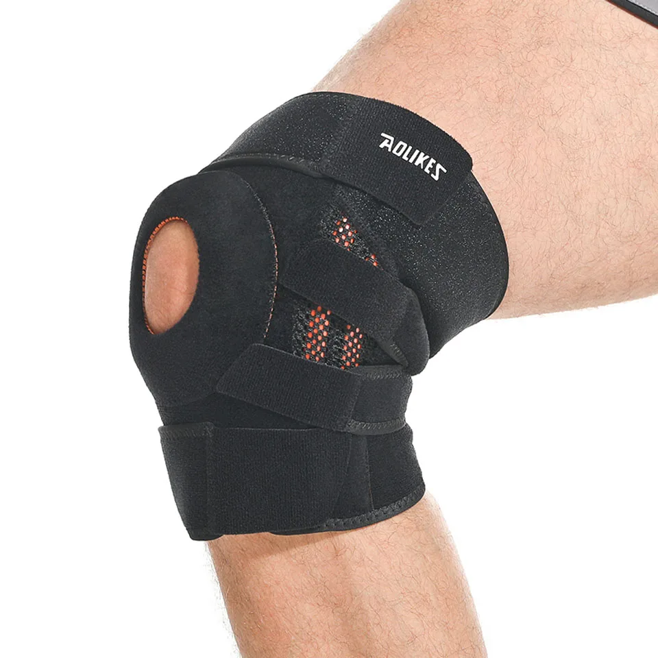 AOLIKES 1 Pair Knee Braces with Side Stabilizers for Knee Pain