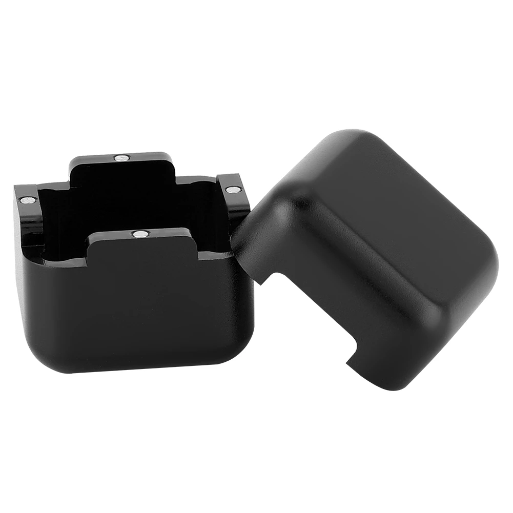 Billiard Cue Chalk Holder Snooker Chalk Holder Aluminum Portable Mini Cue Tip Billiard Pool Chalks Carrier Case