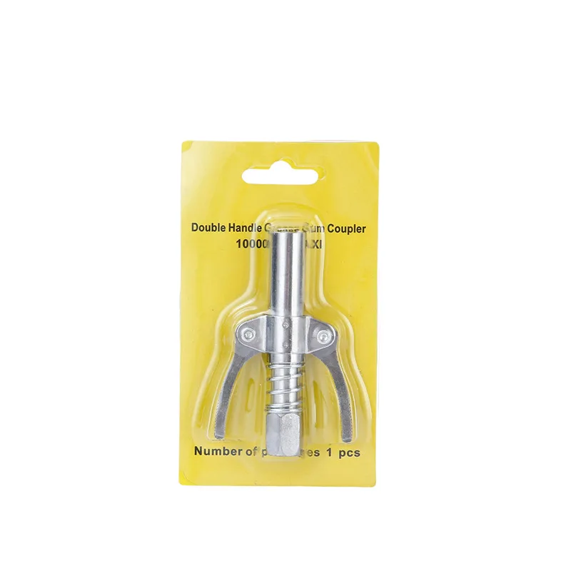 Lock Type Grease Nozzle Grease Gun Nozzle Head Manual Electropneumatic Coupler Flat Head Accessories,hose coupler