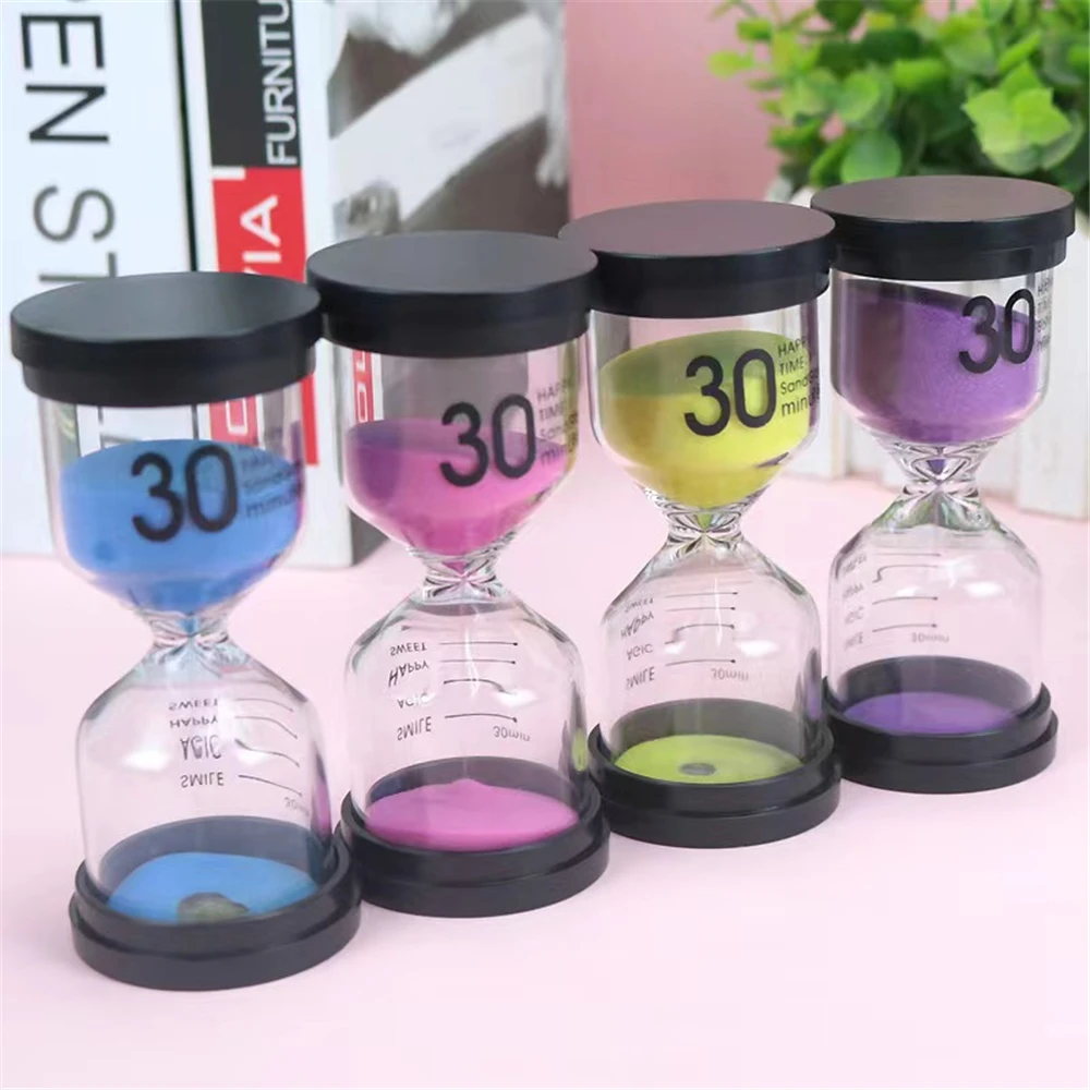 1/3/5/10/15/30/45/60 Minutes Hourglass Children Teeth Do Homework Sand Clock Long Time Meter Watch One Hour Sandglass Timers Sand Timer