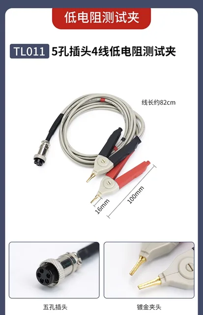 Cavi Prova Kelvin Per Tester LCR - Set Con 4 Connettori BNC Per Misurazioni Di Precisione - Foto 3