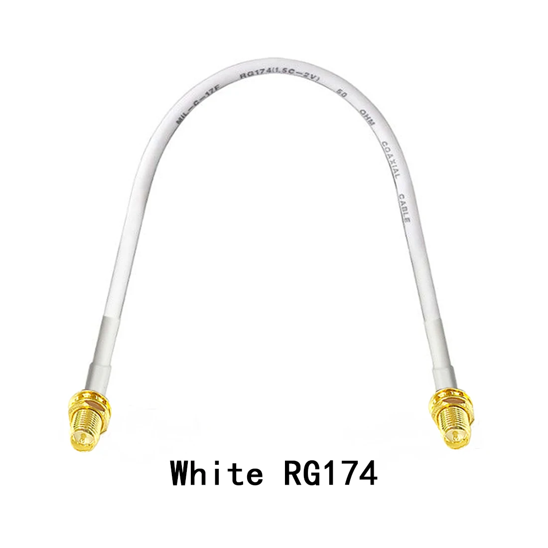 모뎀 동축 케이블 RP-MA 암 잭 스위치 RP-SMA 암 잭 커넥터, RG316 RG174 케이블, 15cm 어댑터, 신제품