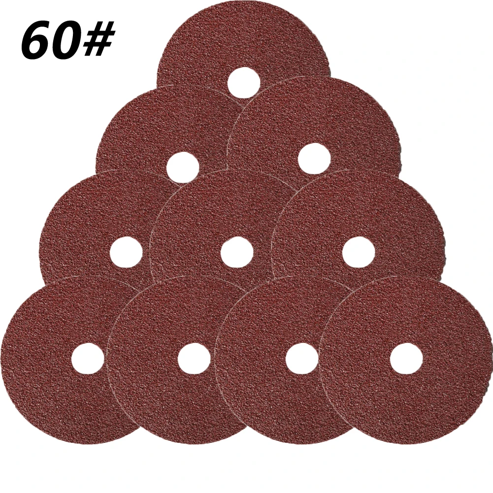 10PCS 4 Inch Resin Fiber Grinding Sanding Discs For Angle Grinder  Abrasive Tool 100mm Diameter 24#-120# Polishing Dic Grinding