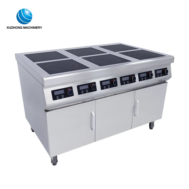 Wholesale Price Industrial 6 burner 3500w Induction Cooker For Restaurant Cooktops Commercial Induction Cooker Kitchen Equipment