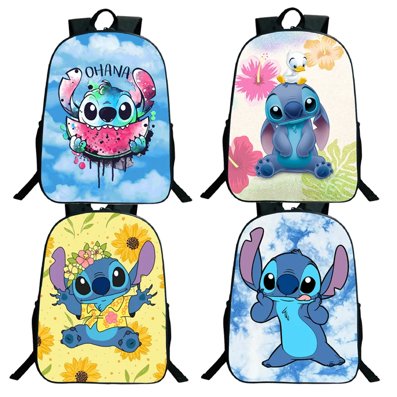 

Fashion Stitch Notebook Backpacks Boys/Girls Back to School Bags Creative 3D Print Waterproof Laptop Backpacks