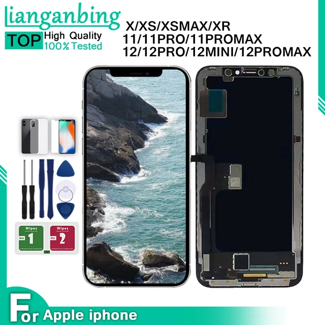 100% New AMOLED LCD for iphone 11 Pro Max LCD Display Touch Screen  Digitizer Assembly Replacement for iphone 11 Pro LCD Screen