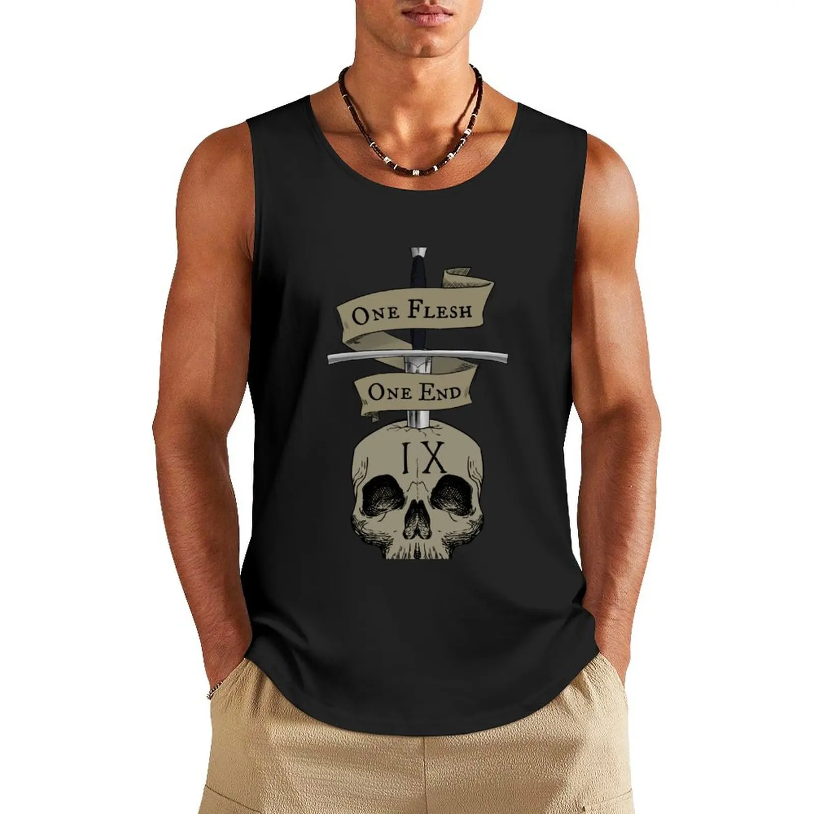 

One Flesh One End Tank Top anime clothes sleeveless vests
