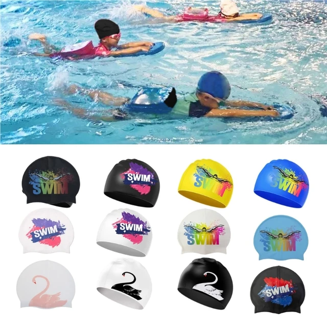 Gorro De Baño Elástico Para Hombre Y Mujer, Gorro De Color Puro Para  Adultos, Protección Del Pelo De Las Orejas, A La Moda, Equipo De Baño -  Gorros De Natación - AliExpress