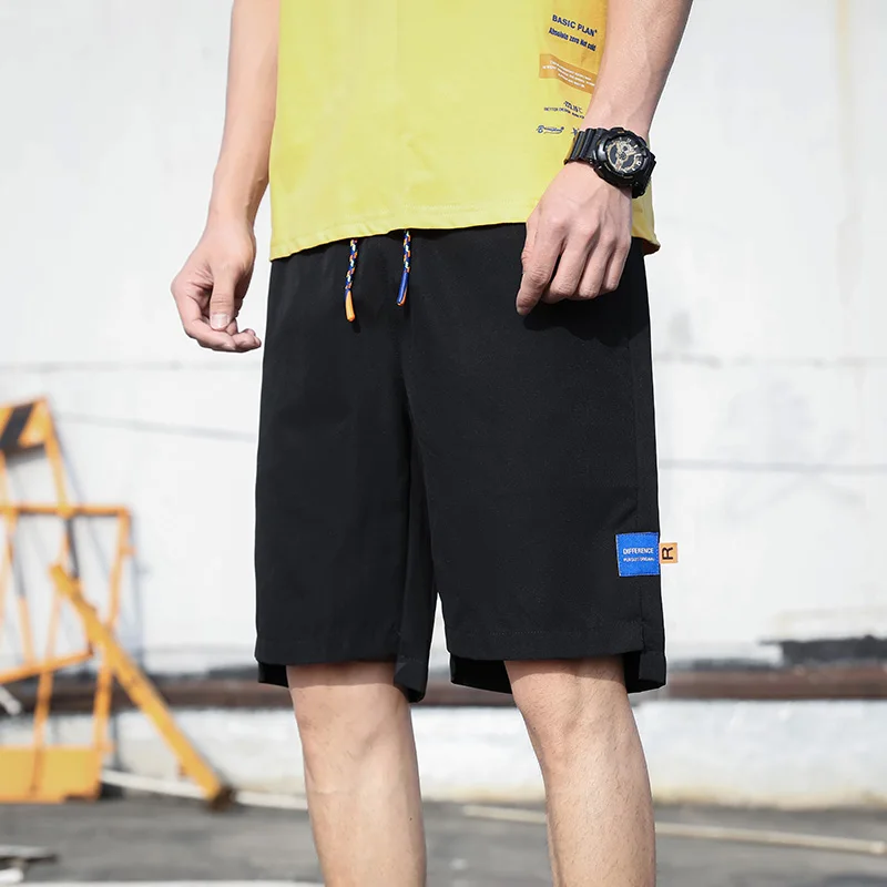 

2023 Summer Men's Shorts New Casual Five-Point Pants Loose Large Size Sports Fashion Breathable Shorts Bermuda Mens Beach Pants
