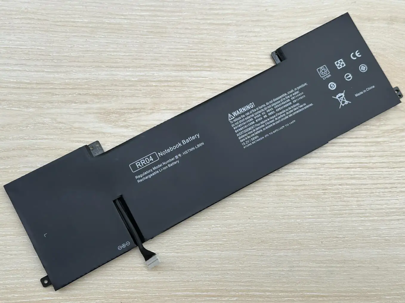 Bateria do Portátil para hp Omen Rr04 155014tx 15-5016tx 15-5114tx 15-5113tx 15-5209tx 15-5208tx 15-5010nr Hstnn-lb6n 58wh - Imagem 6