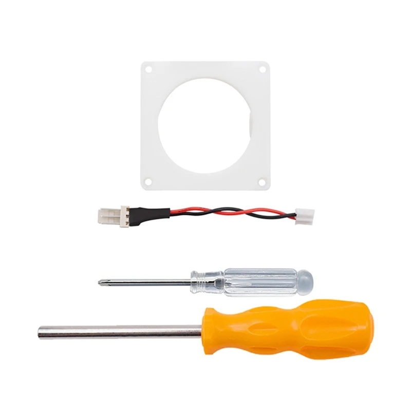 Staffa Ventola Mod Per Nintendo Gamecube 40Mm Nocura Fan Kit Di Montaggio Telaio Stampato In 3D Per Console Di Gioco Ngc Gamecube