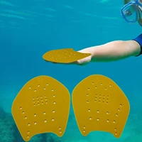 Swim Paddles Hand Water Paddles Sports Pp Silicone Indoor Swim Training Hand Paddles Swimming Training Aids Equipment 2