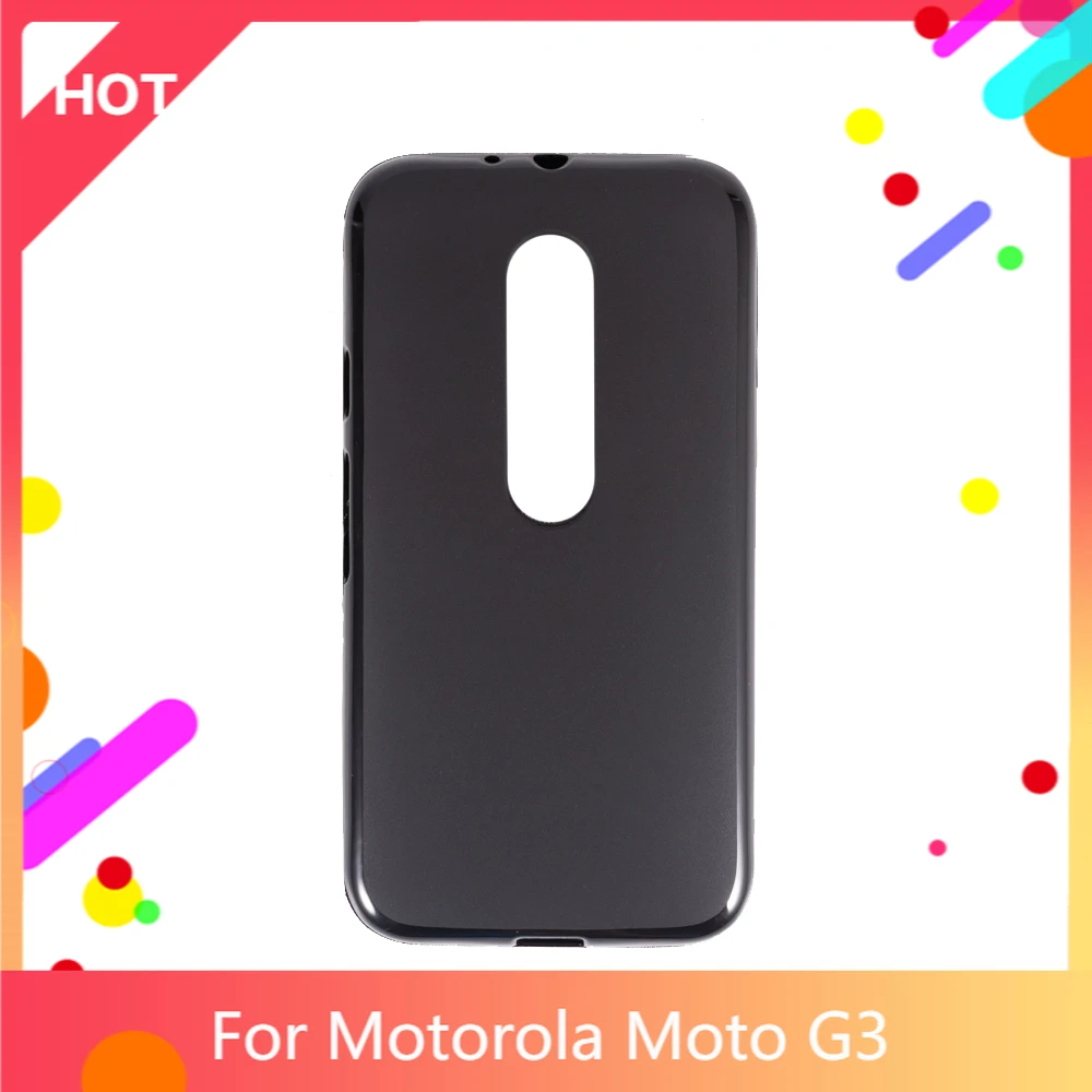 Funda trasera para Moto G3, carcasa mate de silicona suave TPU para Motorola Moto G3, funda de teléfono prueba de golpes|Fundas antigolpes para - AliExpress