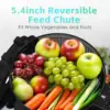 Press Juicer, 400w Slow Juicer Machines with 5.4" Wide Feed Chute, Masticating Juicer with High Juice Yield for Whole Veget 2
