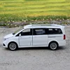 1:32 Diecast Benz V260 Business MPV Alloy Car Model Sound Light Pull Back Car Simulation Boy Toy Decoration 1