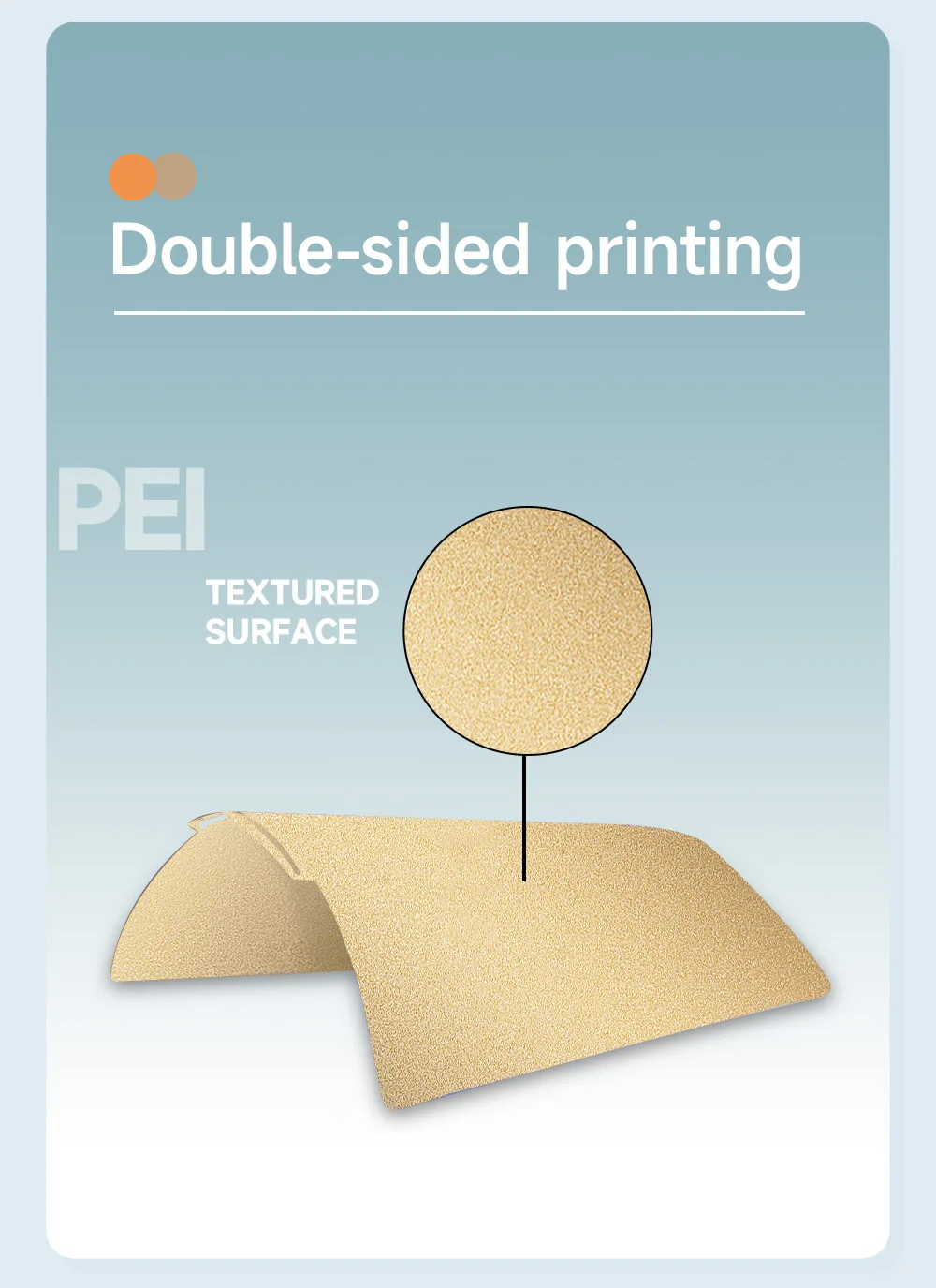 Folha de aço Double Side Spring para