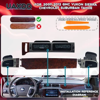 Griglia di Ventilazione AC per GMC Yukon SIERRA Chevrolet Suburban Tahoe 2007-2012, Accessori Interni per Condizionamento Auto