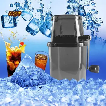 A24F-Household Manual Ice Crusher Transparent Multi-Purpose Hand Shaved Ice Machine, Shaved Ice Machine 1