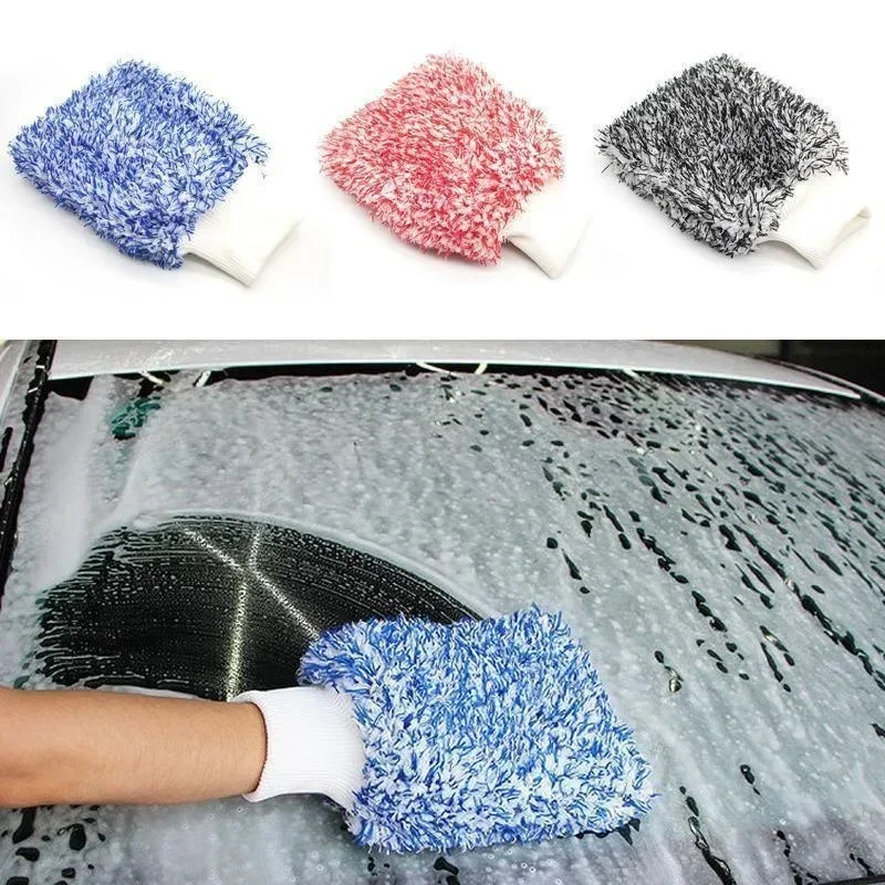 Car Cleaning Gloves Microfiber Mitt for Car Wash