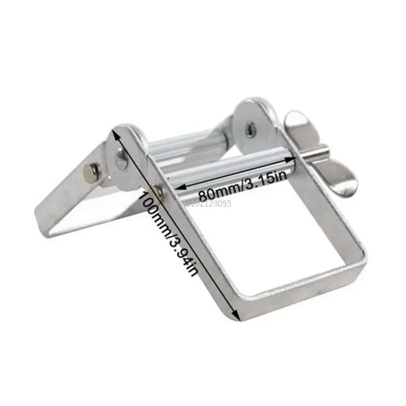 Lazy Toothpaste Dispenser Oil Paint Extruder Hair Color Dye Cosmetics Wringer Bathroom Accessories Rolling Toothpaste Squeezer