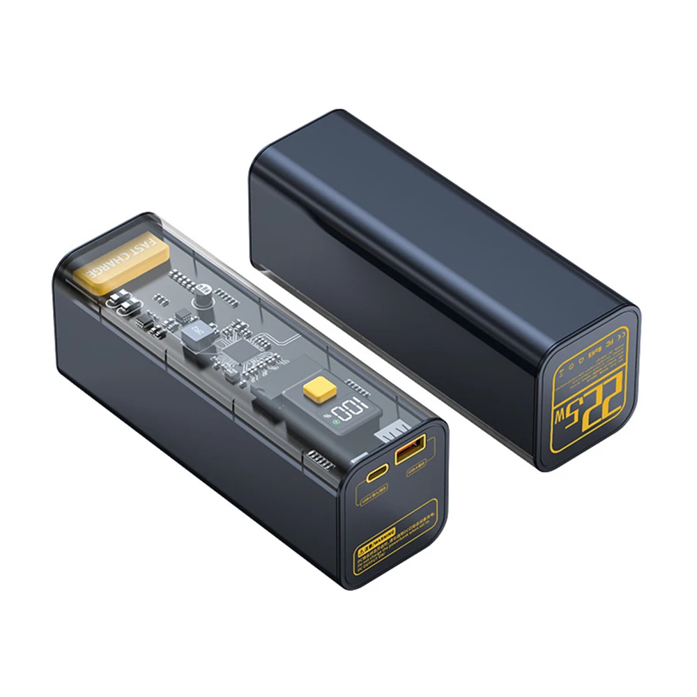 Transparent Power Bank Fast Charge | Transparent Battery