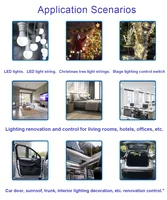 433Mhz Remote Control Wireless Switch DC 12V 1CH RF 10A Relay Receiver and 2CH Transmitter For Door Electromagnetic Lock 2