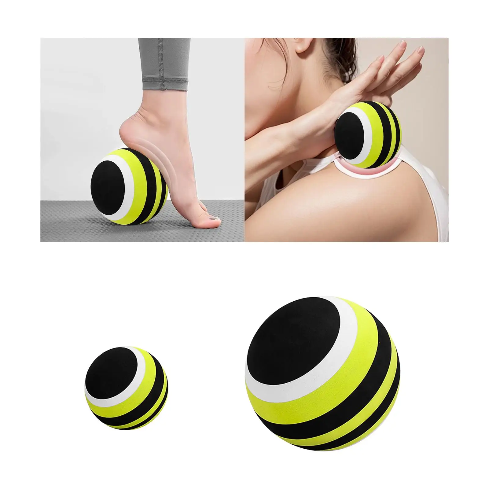 Massage Ball Supplies Multipurpose Fitness Equipment Compact Foot Massager EVA