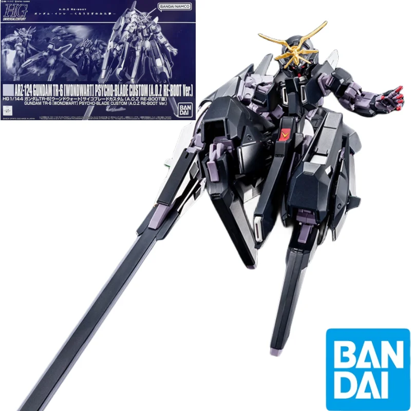 

Bandai оригинальная модель GUNDAM, набор для гаража серии HGUC 1/144, Gundam TR-6 Woundwort, аниме экшн-фигурка в сборе, модель, игрушки
