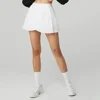 AL Yoga Tennis Ruffle Skirt Women Sports Running Sexy Fitness Skirt Explosion proof Dew Belt Pocket Golf Sports Shorts Skirts 1