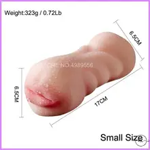  Sex Toy for Men real Realistic Vagina Oral Mouth Artificial Deep Throat with Tongue Teeth Silicone Male Masturbator Pocket Pussy 