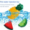 Pet Cooling Chew Toy Reusable Dog Cat Toy Teething Summer Cooling Watermelon Pineapple Lemon Durable Ice Frozen Fruit Shape Toys 4