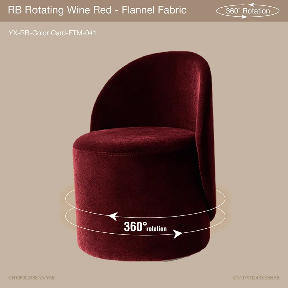 RB Rotating Wine Red