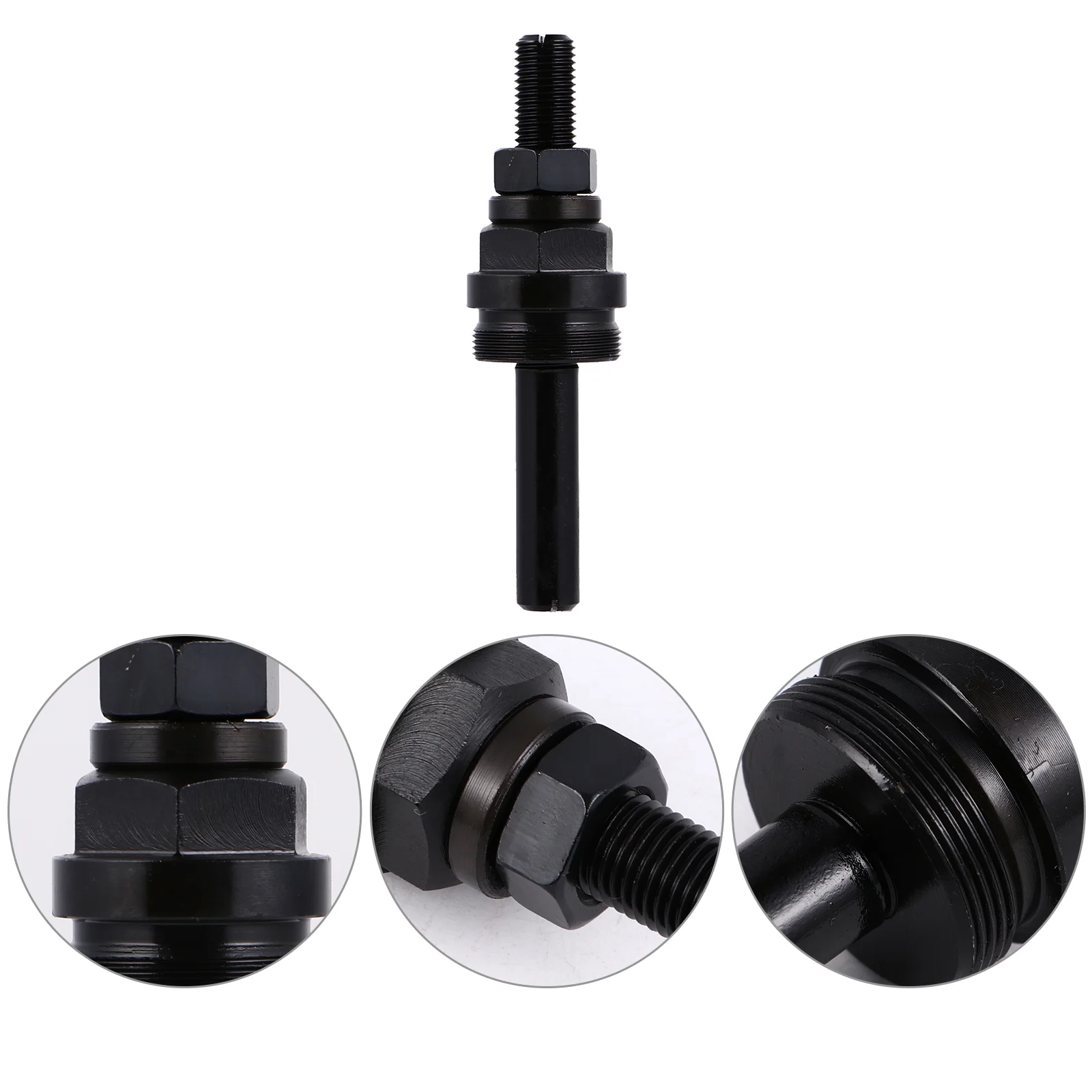 

Lathe Chucker Collet Stop Adjustable Thread Collet Stop For 5C Collet Chuck Internal External Lathe Accessories Black