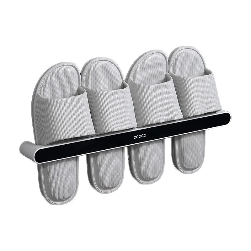 Wall-mounted Slipper Rack Organizer Bathroom Bedroom Shoe Stand Storage Shelf shoe organizer