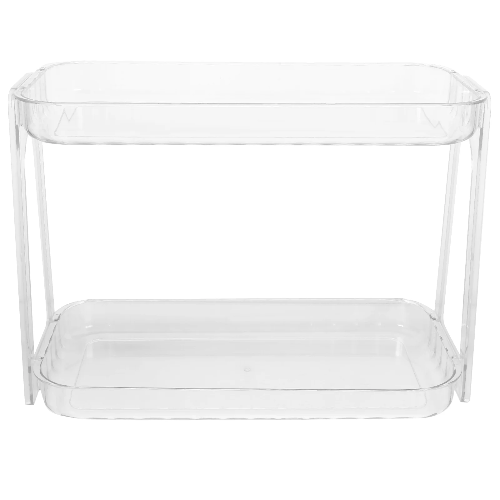 

Stoarage Shelves Double-tier Storage Rack Bathroom Toiletry Organizers Vanity Corner Shelf The Pet Accessories
