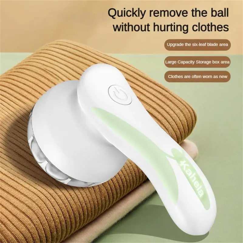 

Fabric Lint Remover Safer Strong Power Honeycomb Grille Cyclone Cutter Head Usb Fast Charging Ergonomics Down Trimmer