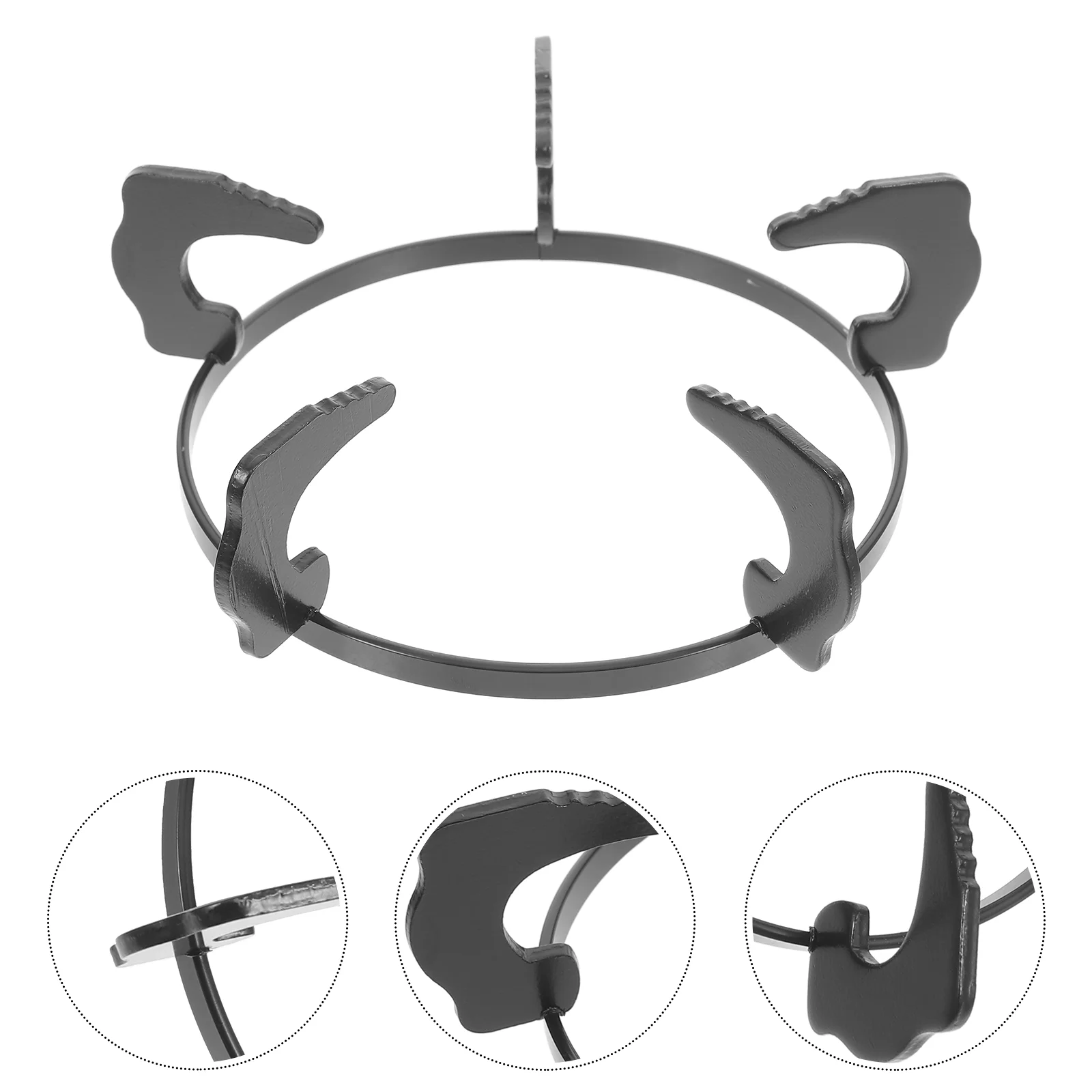 

Cast Iron Stand For Gas Household Gas Stove Rack Heat-Resistant Iron Stove Rack For Kitchen Wok Cooktop Wok Rack Pot Holder for