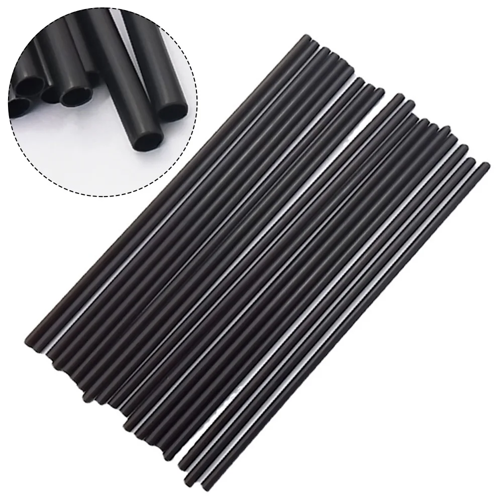 

500 Pcs 5 Inch 13cm Coffee Stirrers Sip Straw Barware Plastic Black Cocktail Sticks Coffee Stir Stick Cocktail Sticks Bar Tools