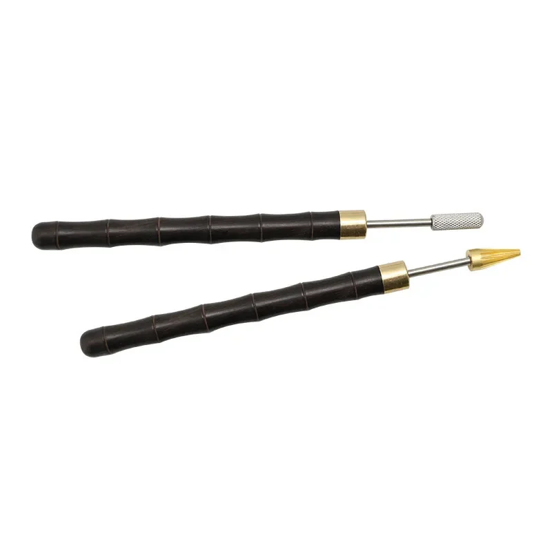 DIY Leather Edge Treatment Roller Pen Sandalwood Brass Head Edge Oil Pen Color Leather Craft Tools leather tools leather craft tool kit leather craft tools leather craft tool